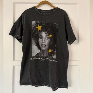 Whitney Houston Graphic T-Shirt - Unisex Medium